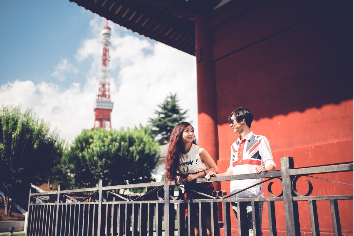 ユウコン　フォトグラフィーが撮影した「エンゲージメントフォト」の写真