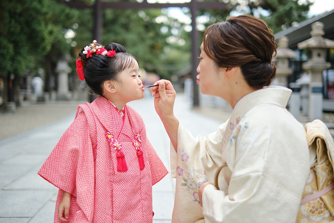 Tatsuyaが出張撮影した家族写真(キッズ,ベビーフォト)などが写った「七五三撮影」の家族写真