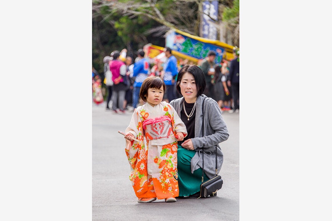 waka photoが出張撮影した家族写真(キッズ,ベビーフォト)などが写った「七五三撮影」の家族写真