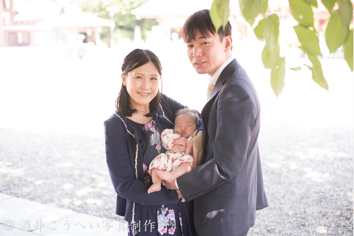 酒井こうへい写真製作所が撮影した「お宮参り・池上本門寺」の写真