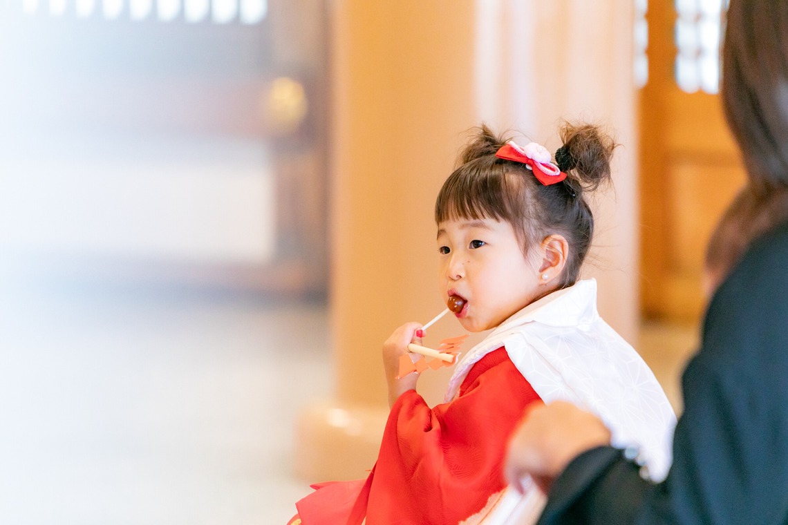 隈元智子が撮影した「七五三」の写真