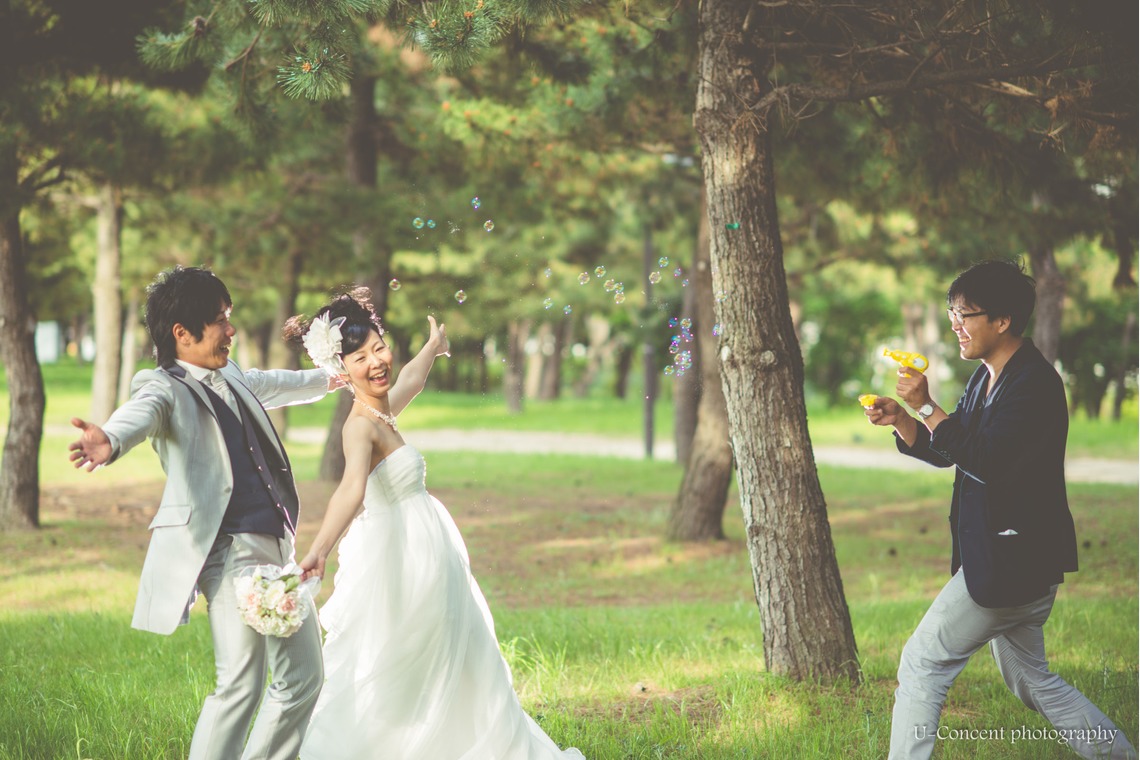 U-CONCENT (香川裕貴)が撮影した「ドレスロケーション前撮り りんくう公園」の写真