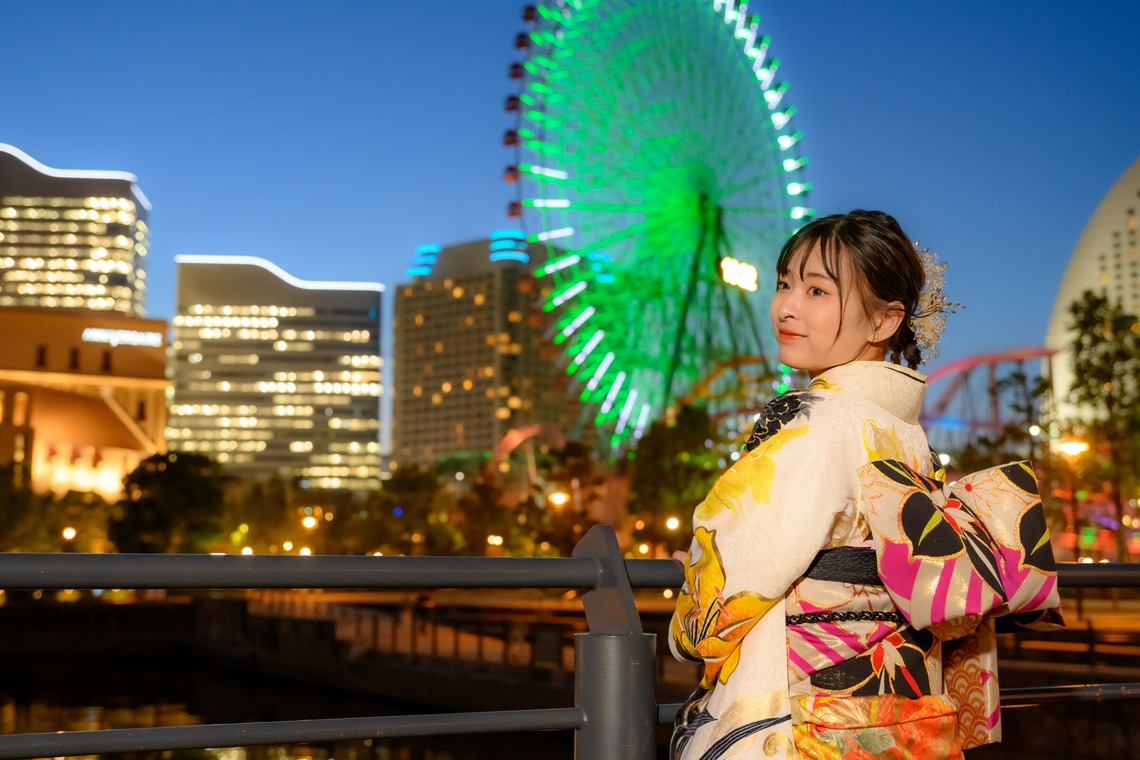 中川昌幸が撮影した写真のアルバム「イルミネーションと振袖姿」
