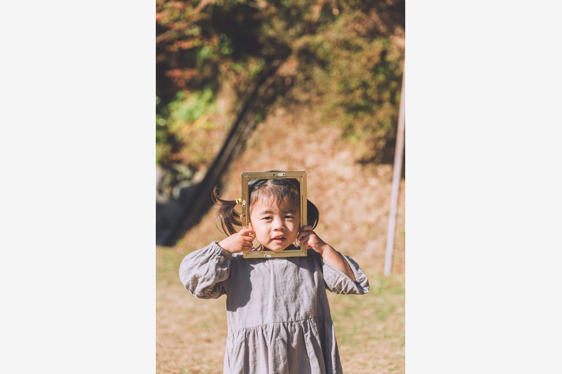 多田正子が出張撮影した家族写真(キッズ,ベビーフォト)などが写った「ファミリーフォト（バースデーフォト）」の家族写真