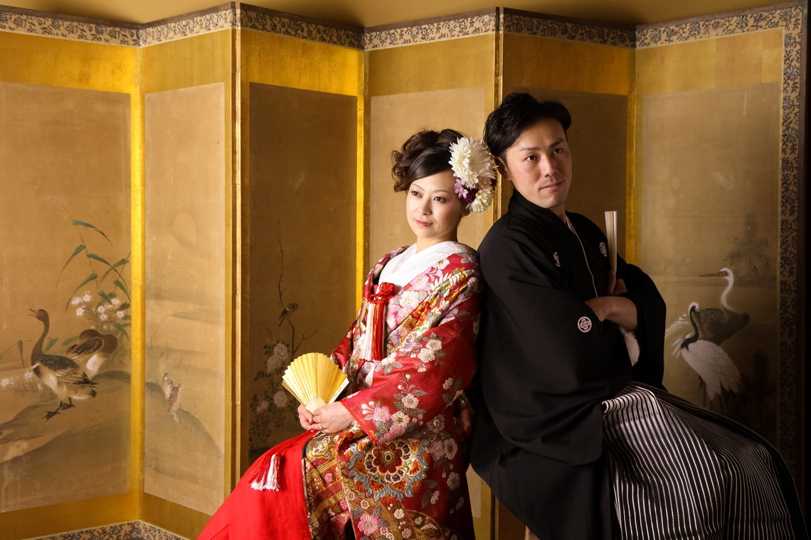 Photo of wedding kimono taken by Smilehunter