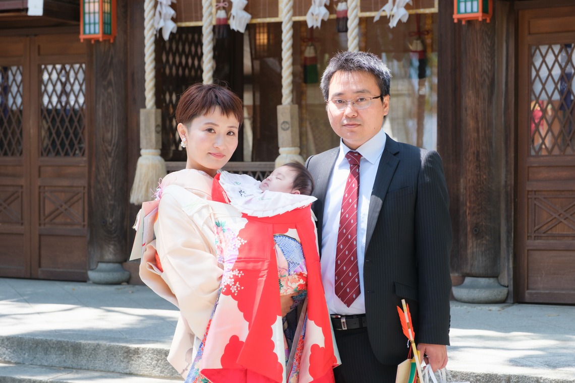 高夏写真店が撮影した写真のアルバム「お宮参りの撮影」