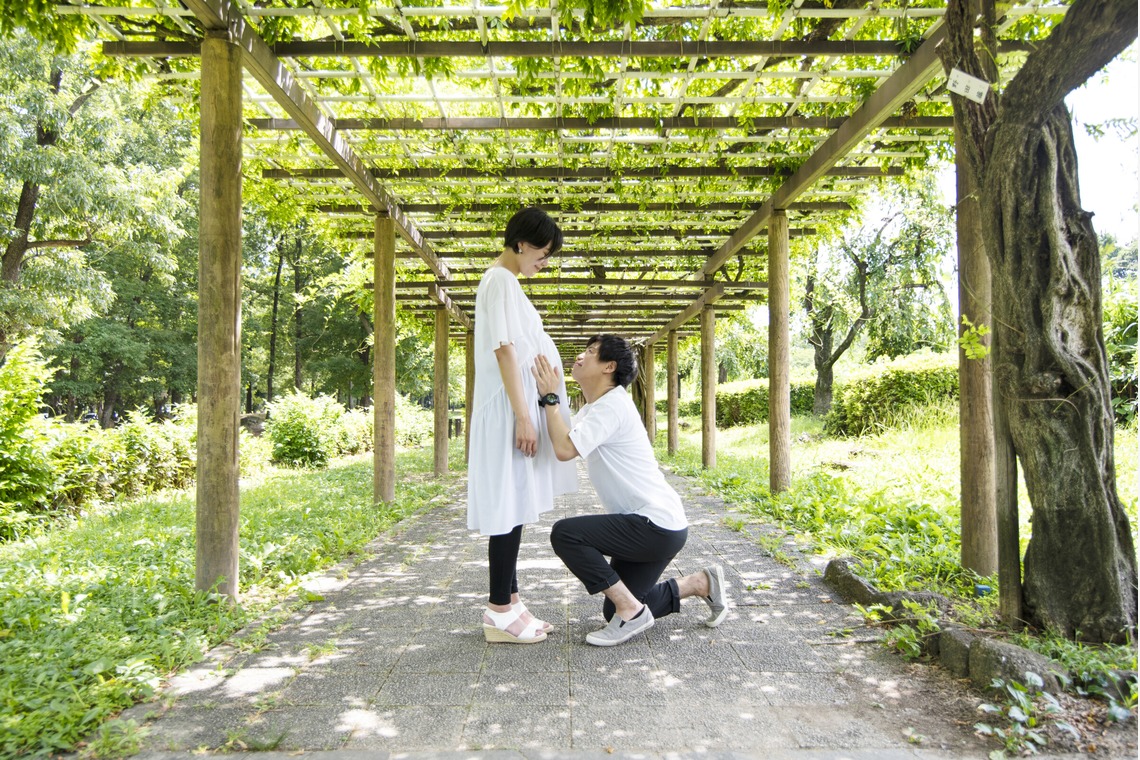 大森　礼子が撮影した「名城公園マタニティーフォト」の写真