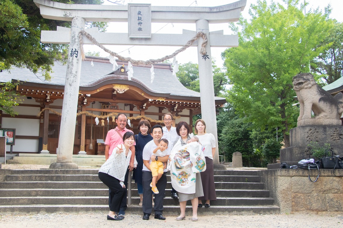 森優希が撮影した「お宮参り」の写真