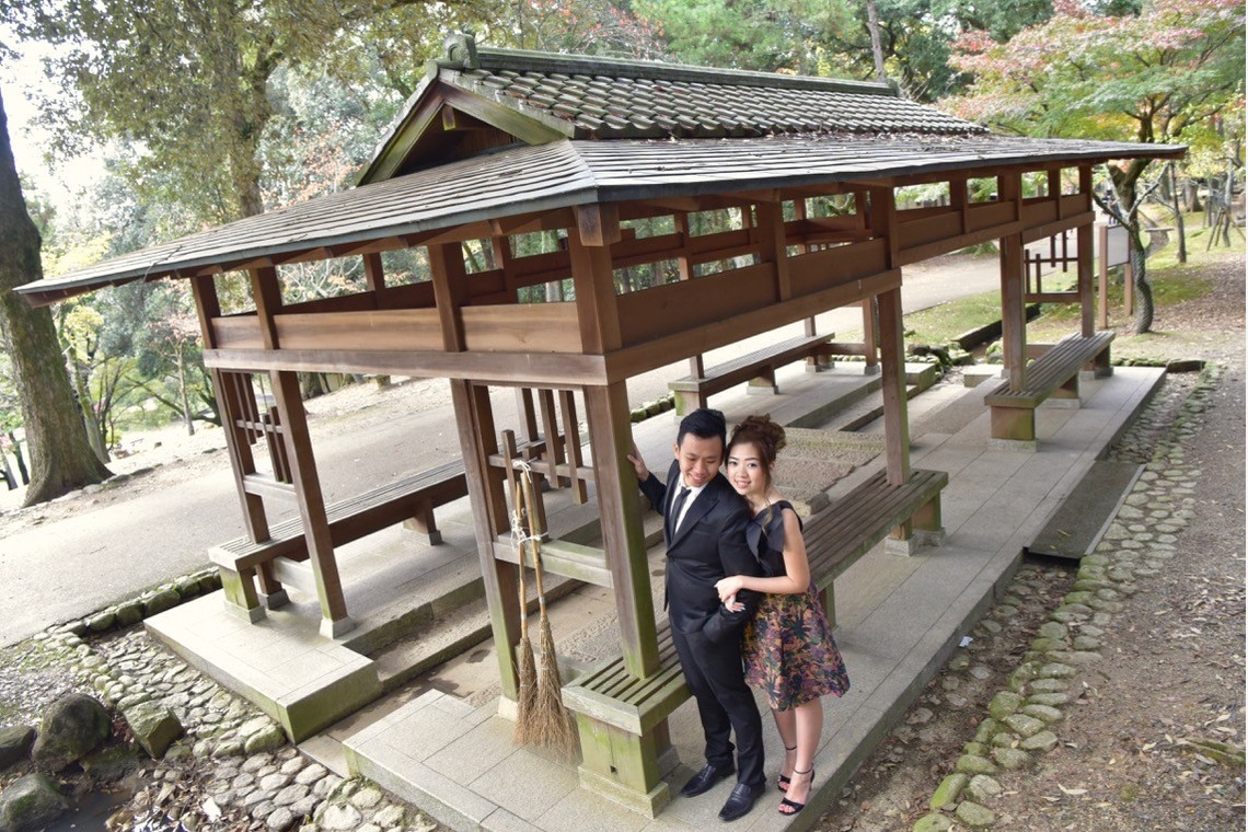キキフォトワークスが撮影した「奈良公園でのウエディングロケーション撮影」の写真