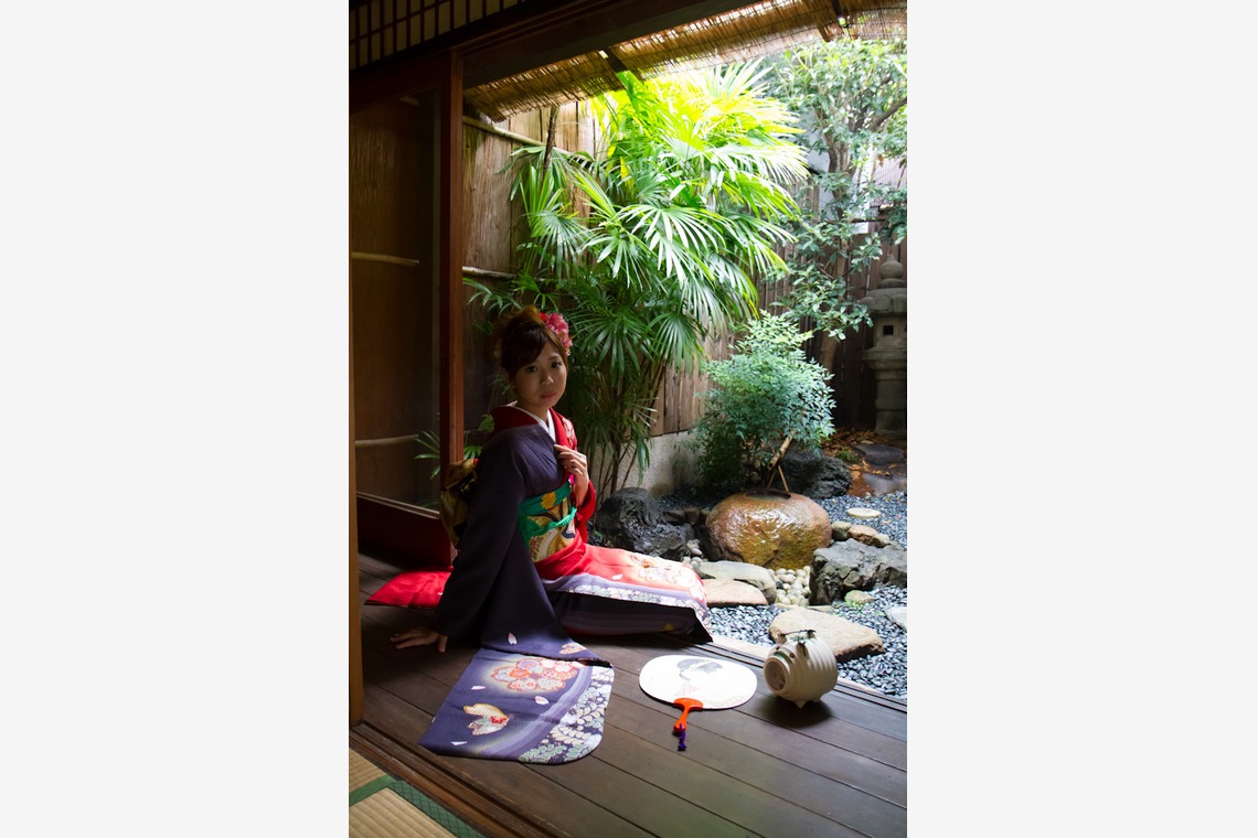 スマイルハンターが出張撮影した家族写真(キッズ,ベビーフォト)などが写った「成人式フォト」の家族写真