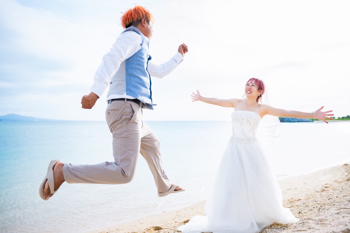 埜下詩織が撮影した「ウエディング(海、新緑)」の写真
