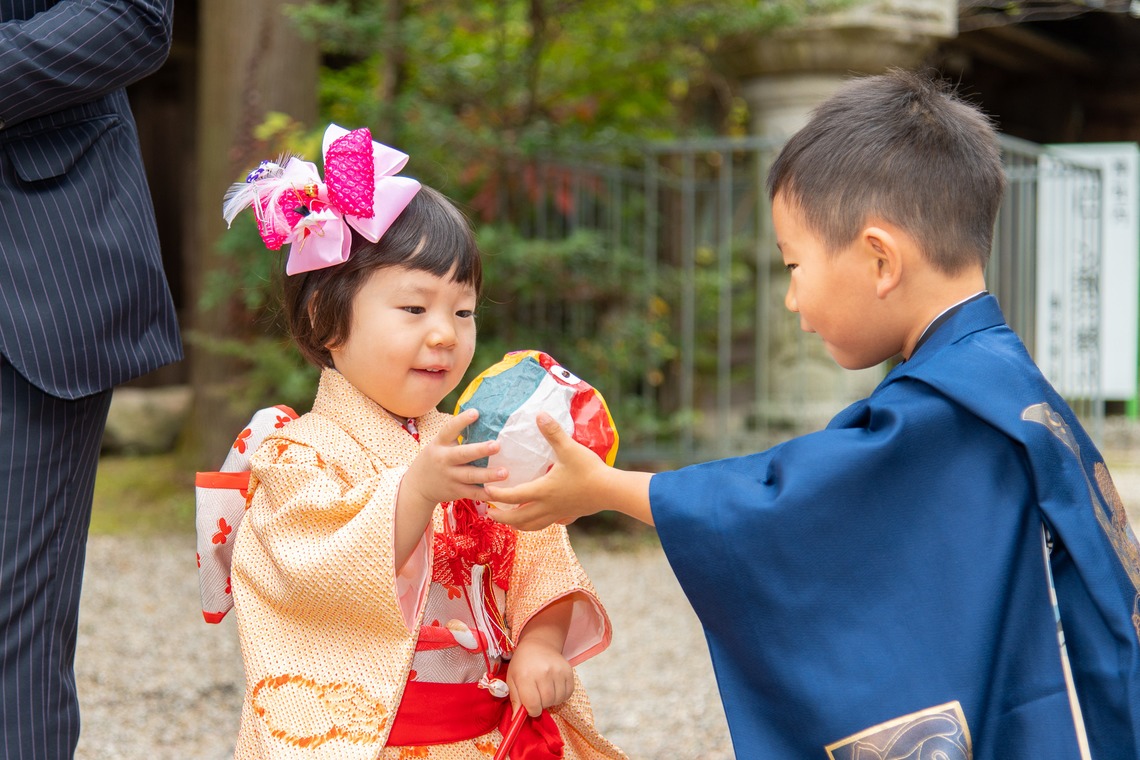 合同会社優希photoが出張撮影した家族写真(キッズ,ベビーフォト)などが写った「七五三写真」の家族写真