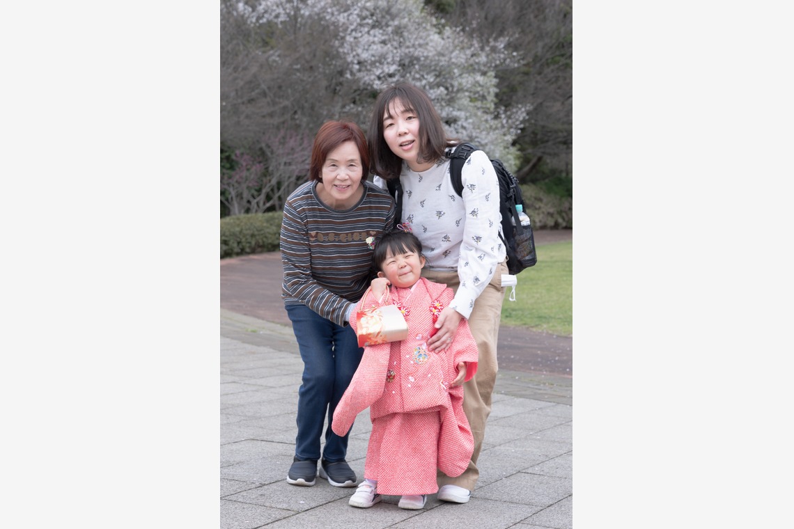 ミヤタカズコが撮影した「ファミリー写真」の写真