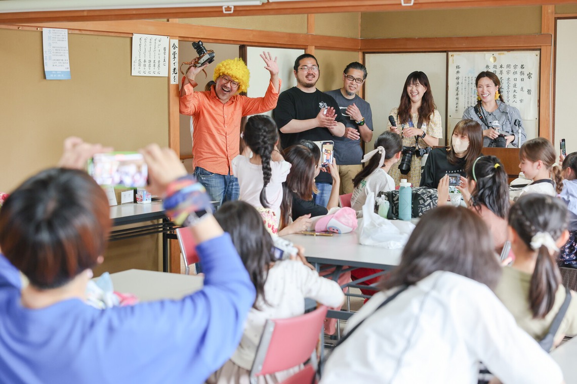 ちずカメラが撮影した写真のアルバム「写真家　橘田龍馬さんの子供写真教室の様子」