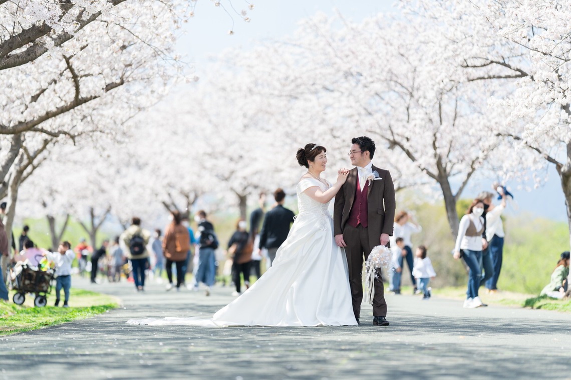 山口　竜が撮影した「ウエディング前撮り」の写真