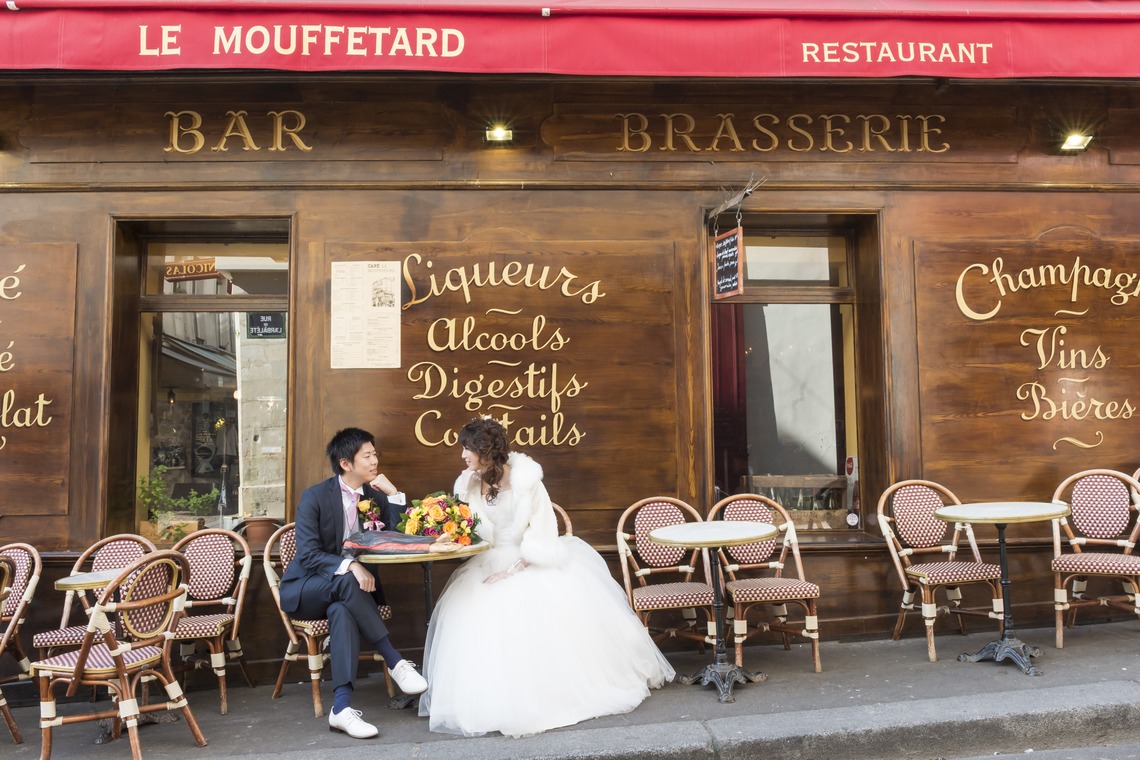 24to Produceが撮影した「パリでのフォトウェディング」の写真