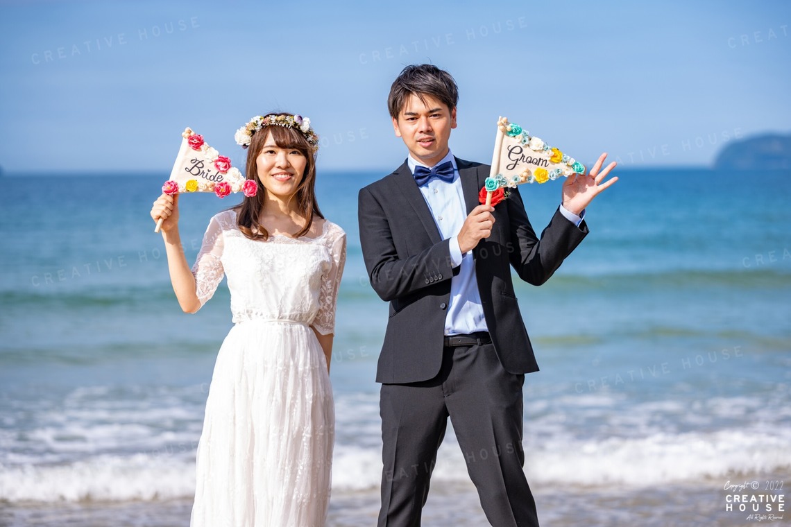 CREATIVE HOUSEが撮影した「前撮り・後撮り、エンゲージメント」の写真