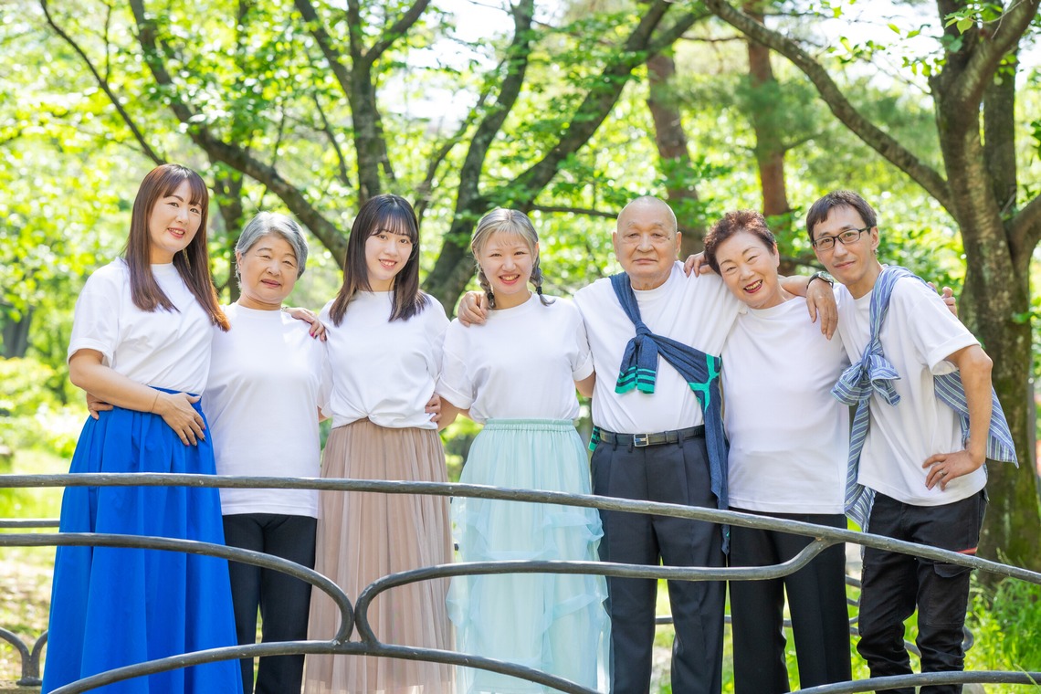 ドリームタイムフォトデザインが撮影した写真のアルバム「ファミリー記念日撮影」