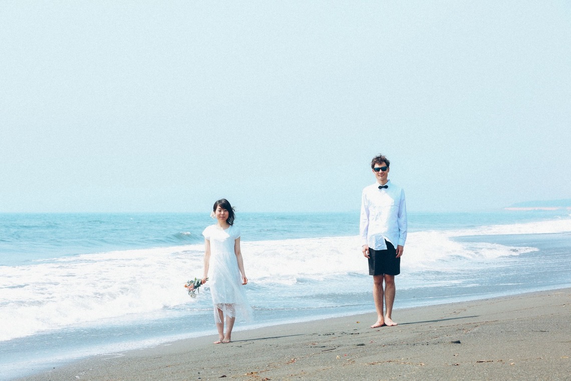 出張撮影HUG TIMEが撮影した「湘南・鎌倉カジュアルウエディングフォト」の写真