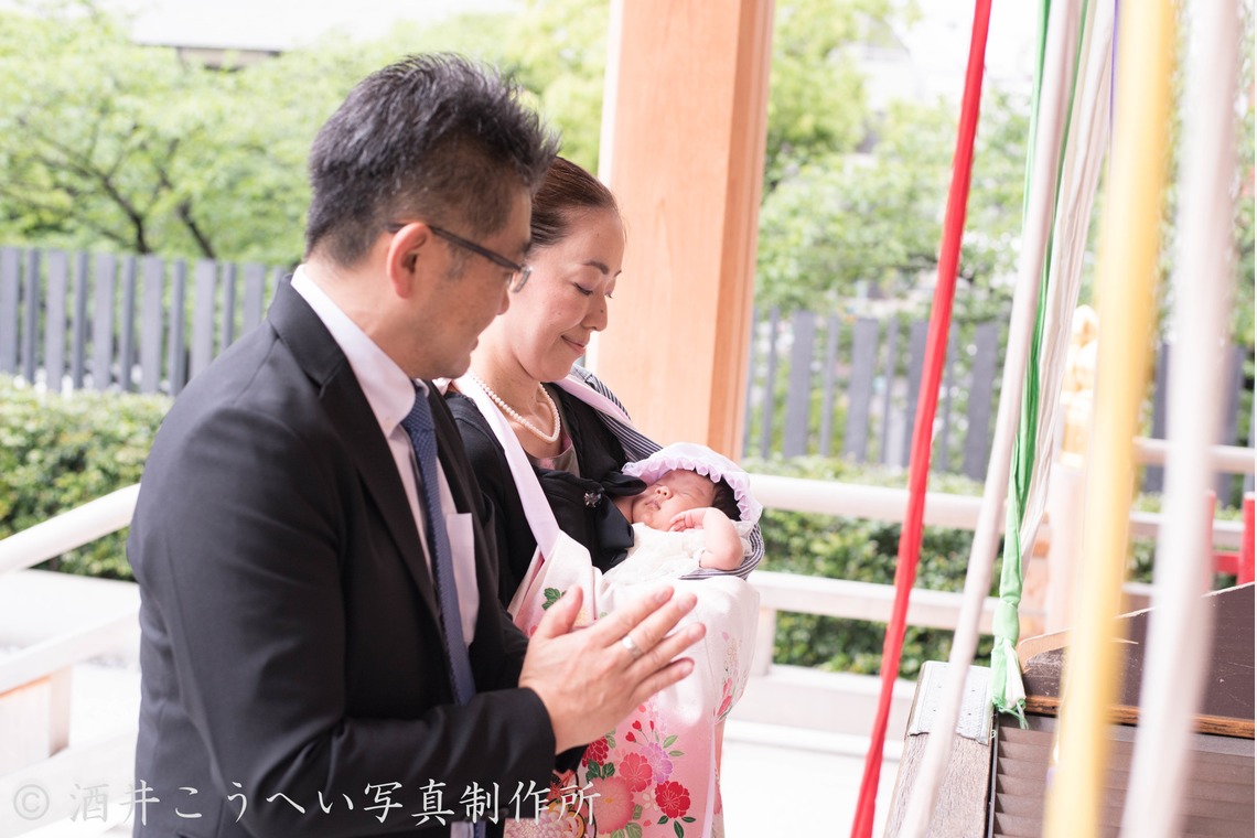 酒井こうへい写真製作所が撮影した写真のアルバム「お宮参り・水天宮」