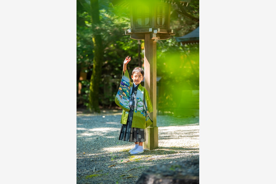 ぽらりすフォトワークスが出張撮影した家族写真(キッズ,ベビーフォト)などが写った「七五三撮影」の家族写真