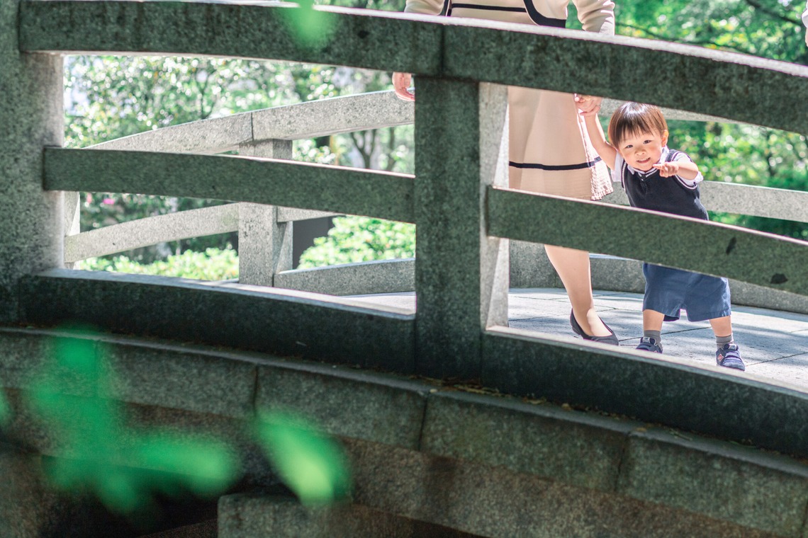 多田正子が撮影した「お宮参り」の写真