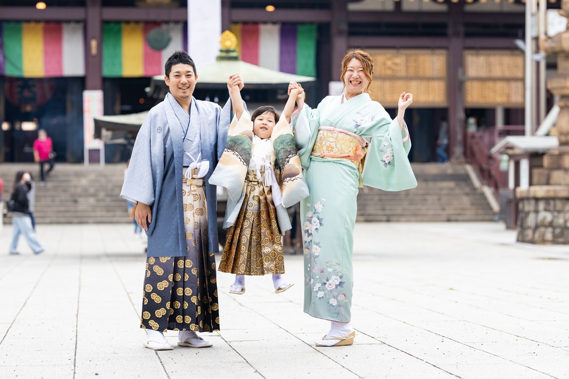 奥田大貴が撮影した「七五三」の写真