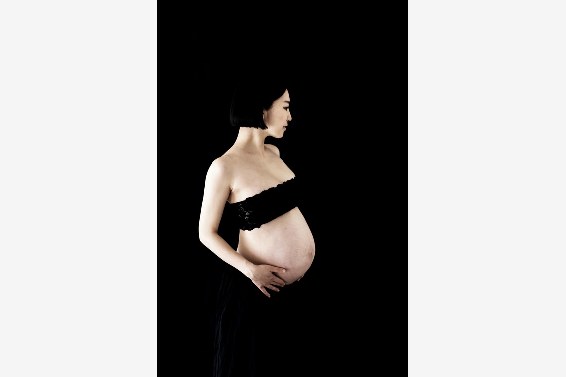 サキヤマ リエが撮影した「マタニティフォト（本厚木/カメラマン自宅撮影/衣装・背景あります)」の写真