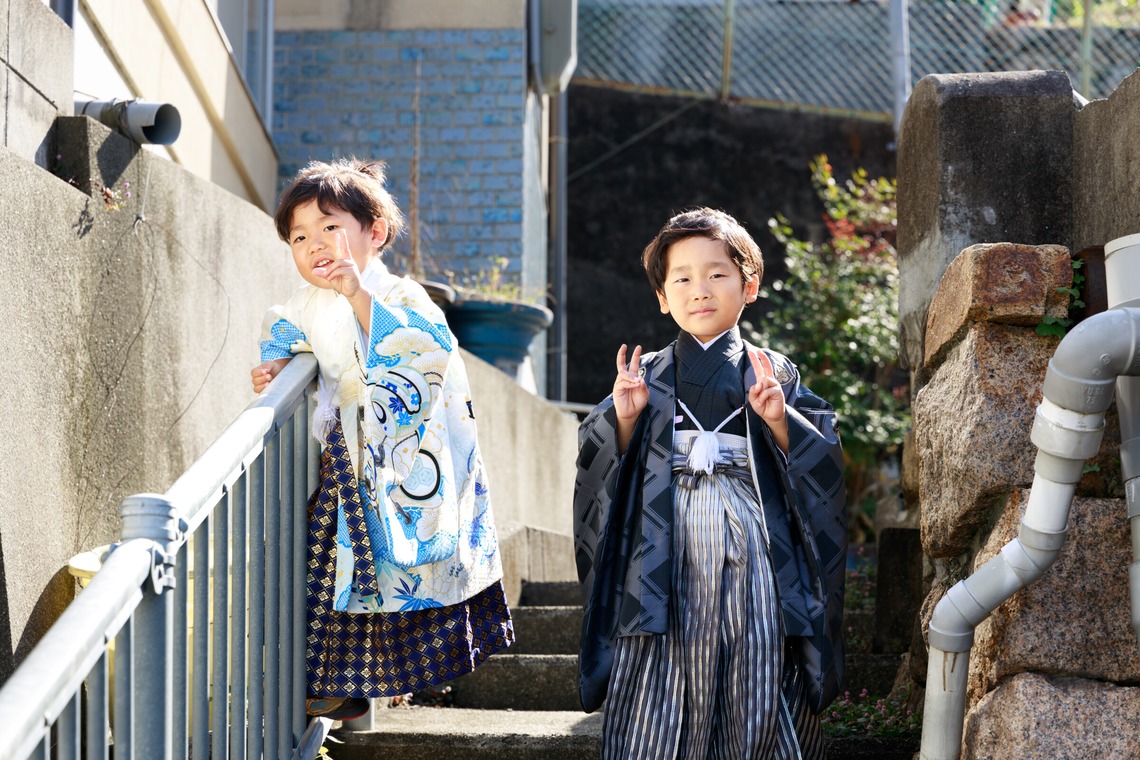 真方　祥が撮影した「七五三参り記念写真」の写真