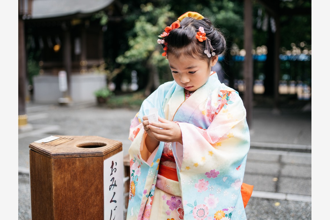 植村由理が撮影した「七五三　＠神明社　横浜」の写真