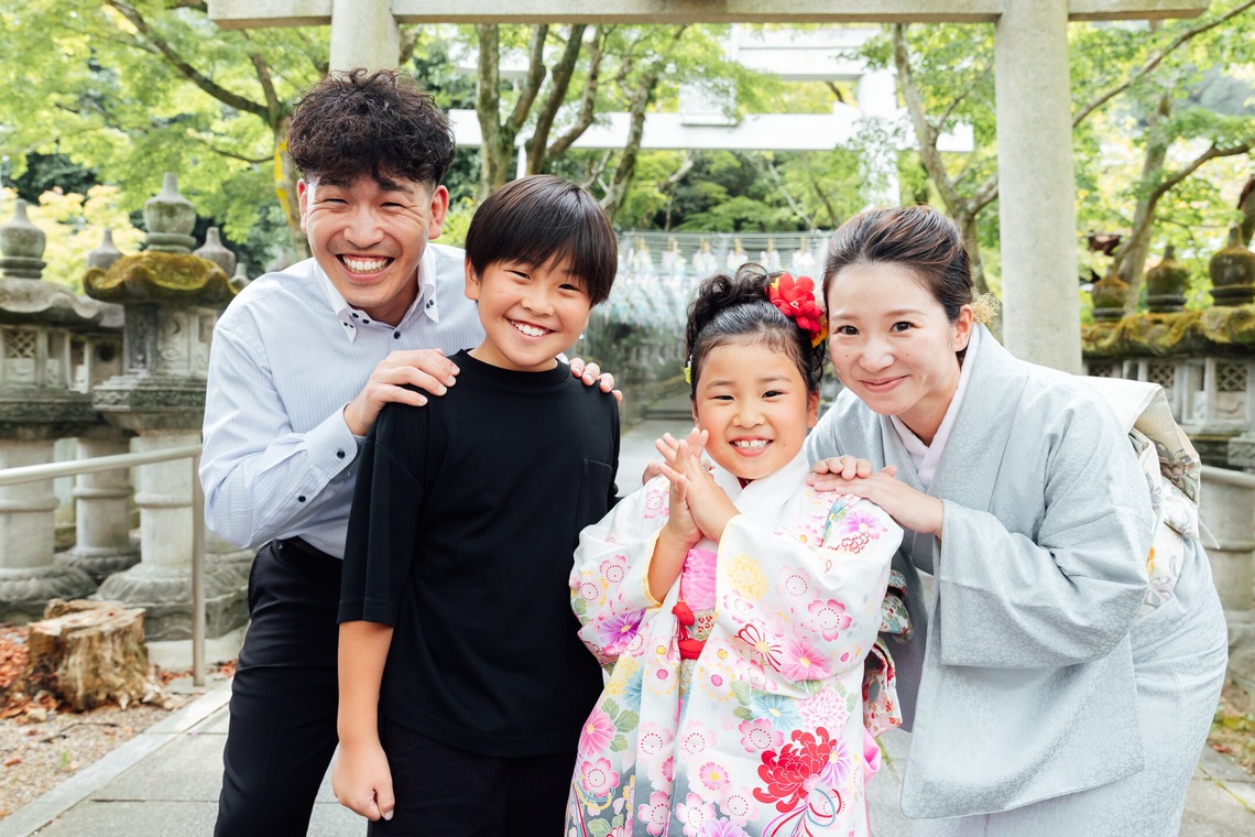 出張撮影くろさわが撮影した「七五三」の写真