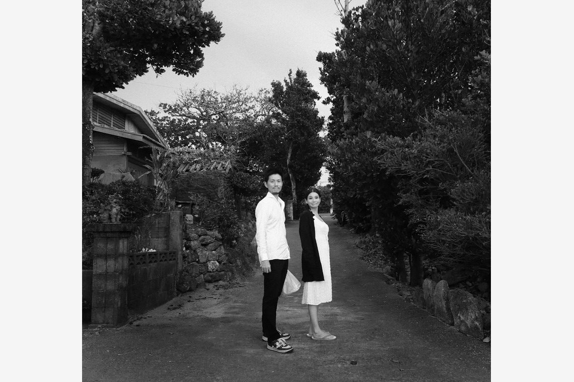 Photo of outdoor shooting taken by Shinya Imaizumi