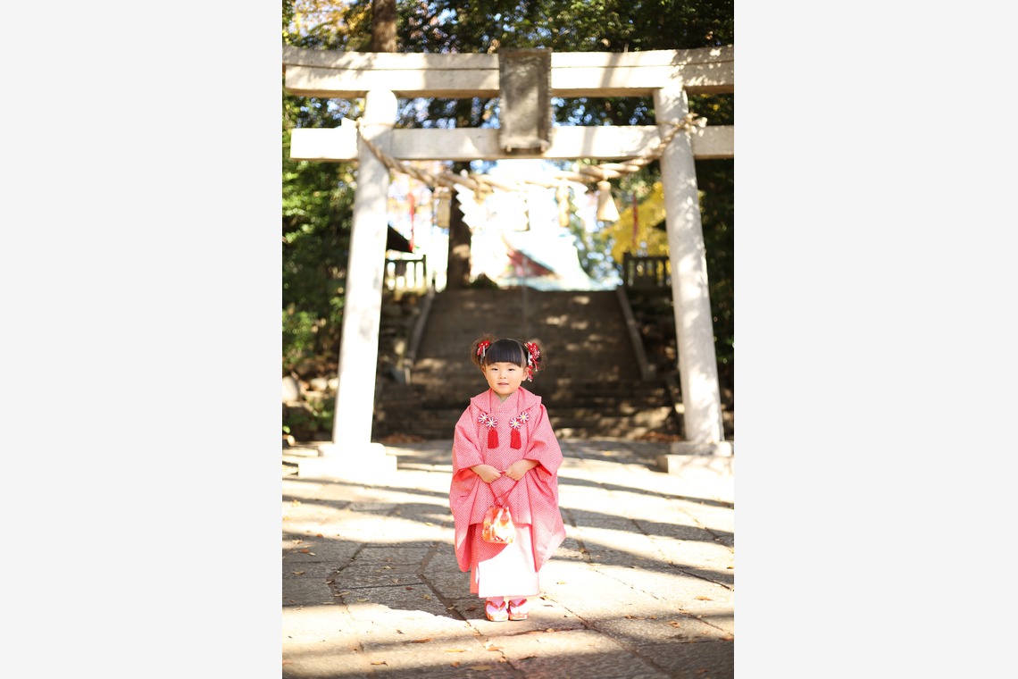 出張撮影HUG TIMEが撮影した写真のアルバム「七五三記念撮影＠世田谷八幡宮・東京」