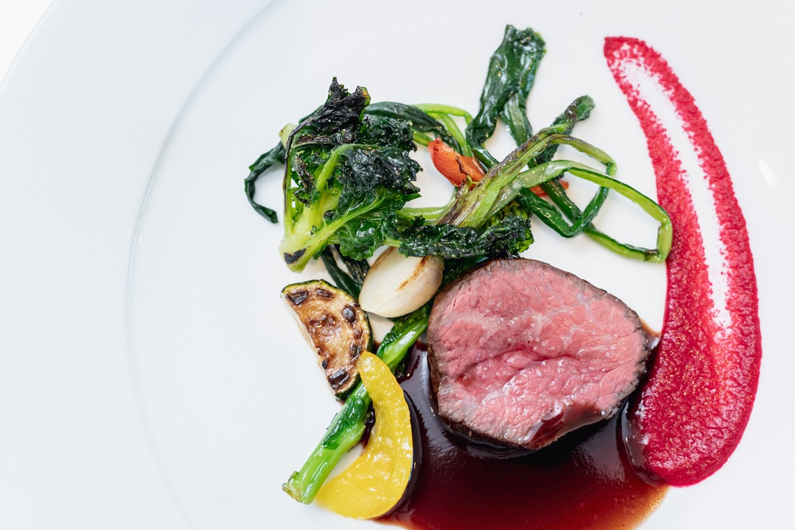 長濱崇が撮影した「ラー・エ・ミクニ　レストランウェディング」の写真