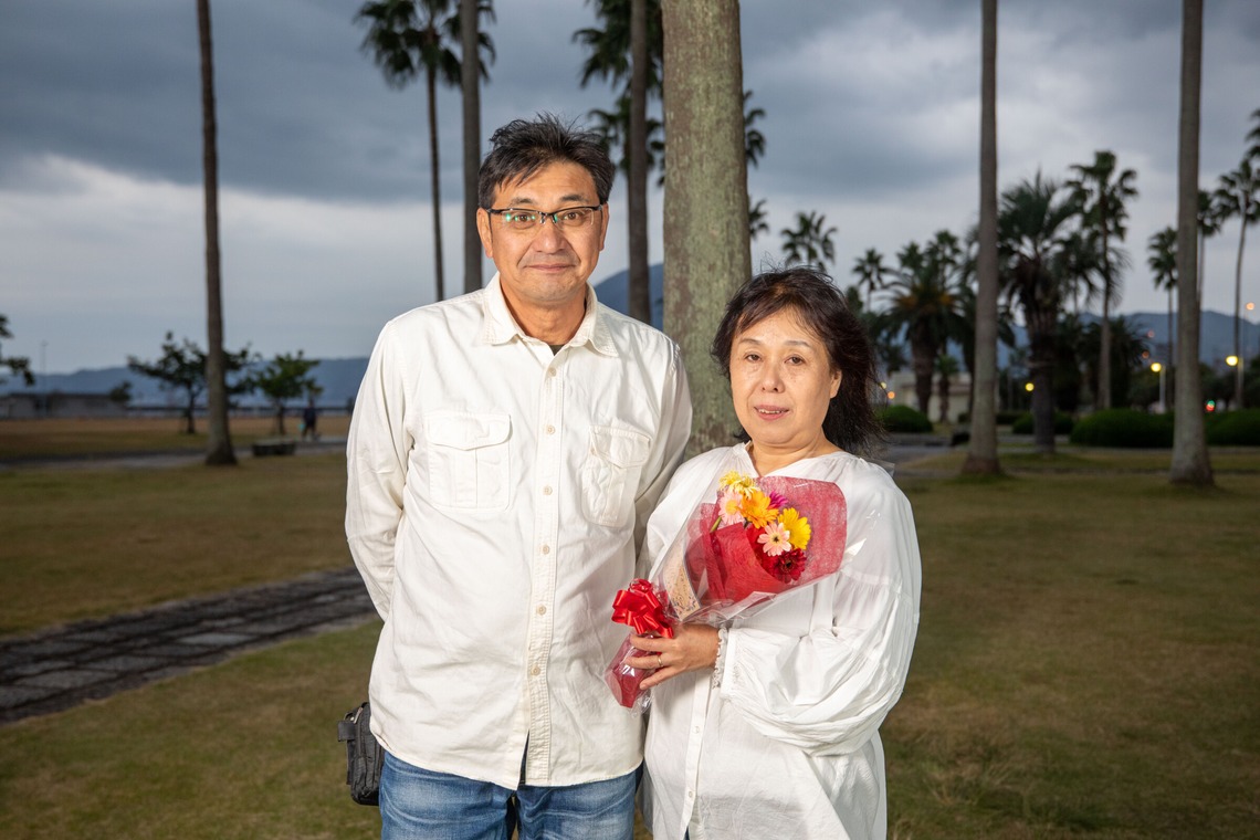 岩坪眞一郎が撮影した家族写真の出張撮影のアルバム「還暦祝い家族写真」