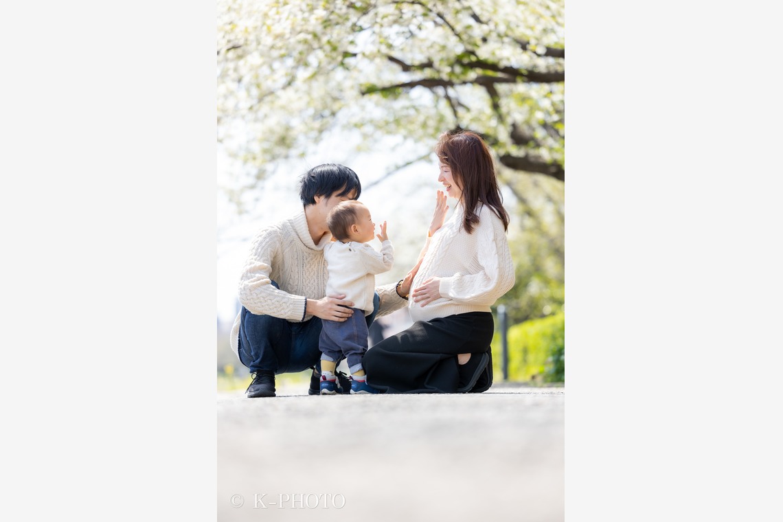 大森光太郎・K-PHOTOが撮影した「マタニティー、カップルフォト撮影」の写真