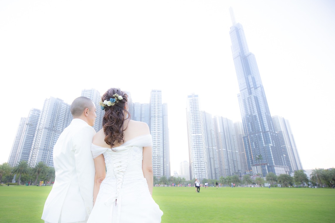 踊るカメラマンAKIRAが撮影した「海外からの依頼で結婚式撮影」の写真
