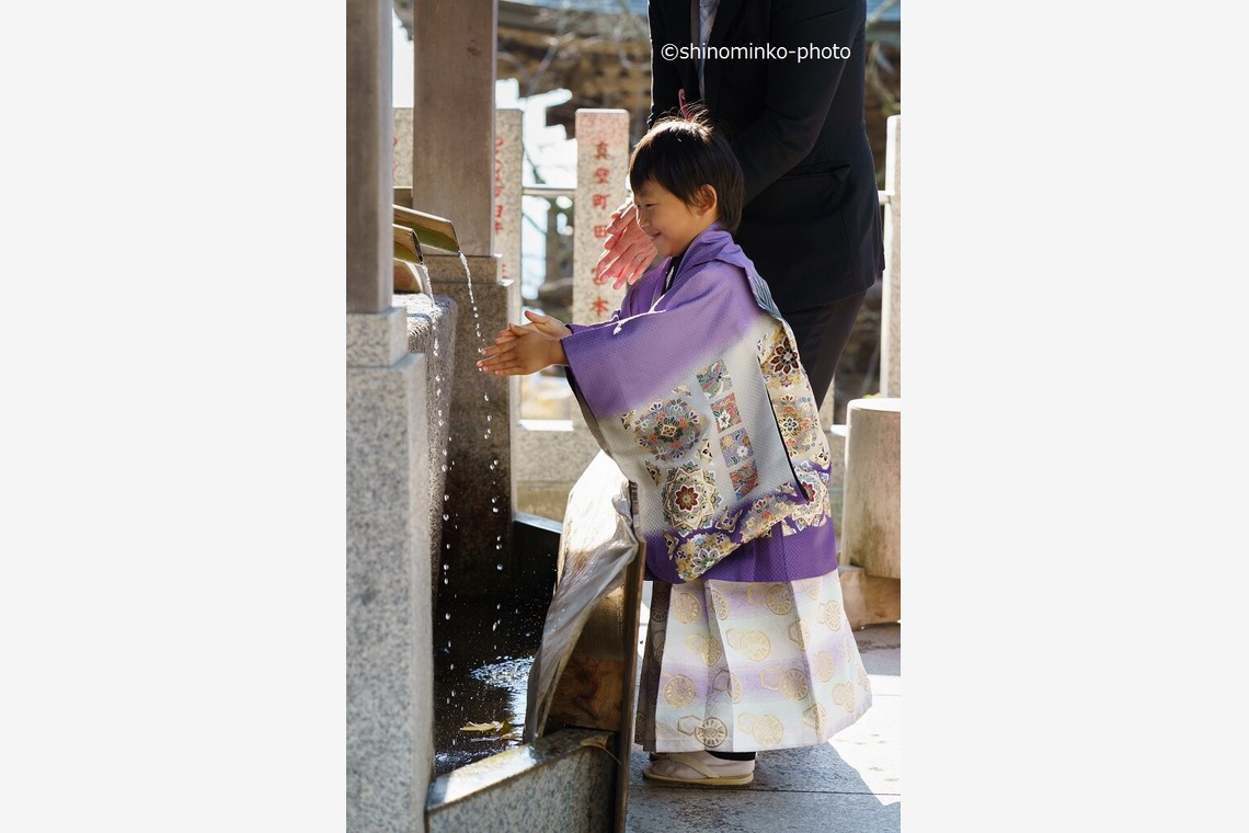 しのみんこフォトが撮影した「七五三フォト」の写真