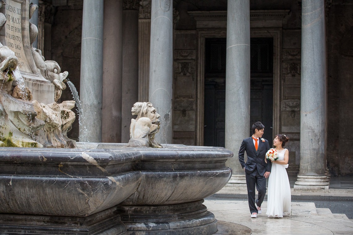 Kyoko Ide Photographyが撮影した写真のアルバム「ローマフォトウェディング- スペイン広場、トレビの泉、パンテオン、ナボーナ広場」