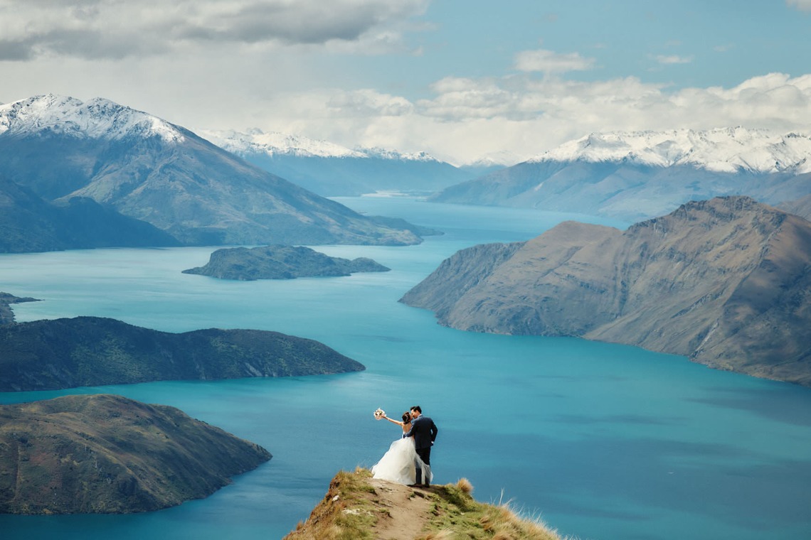 ヒラタ・ジェームズが撮影した「ニュージーランド前撮り」の写真