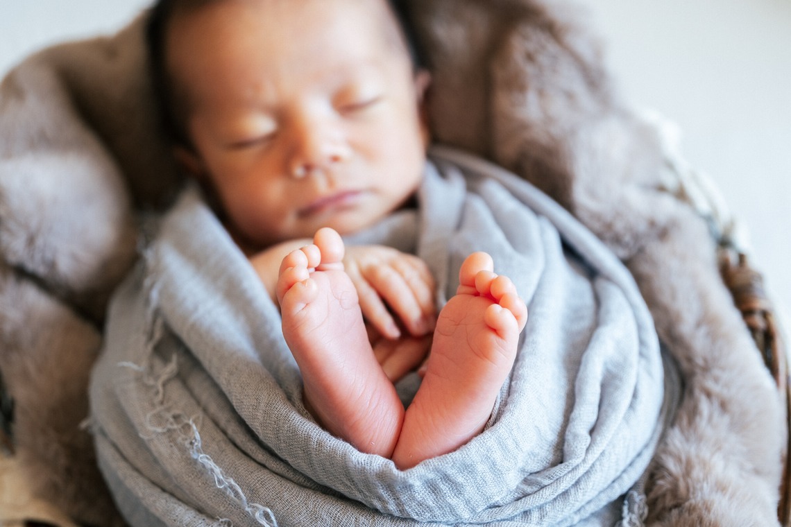 シコロハルナが撮影した「ニューボーンフォト」の写真