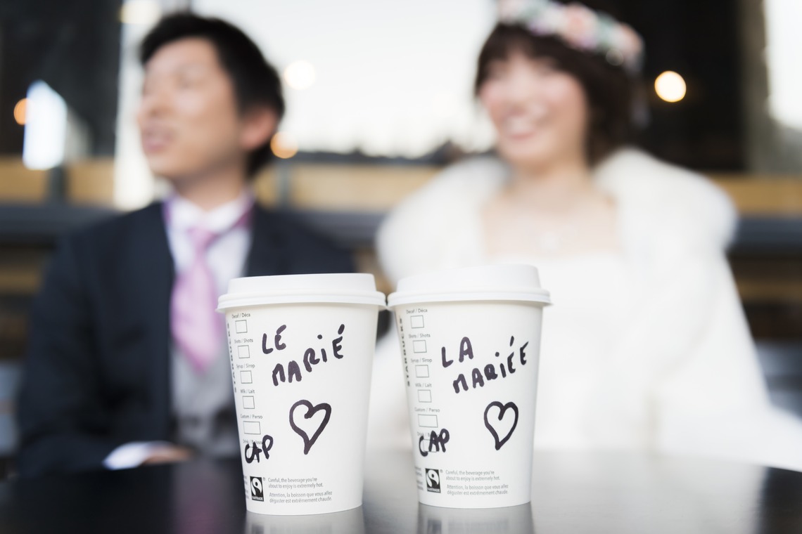 24to Produceが撮影した写真のアルバム「パリでのフォトウェディング」