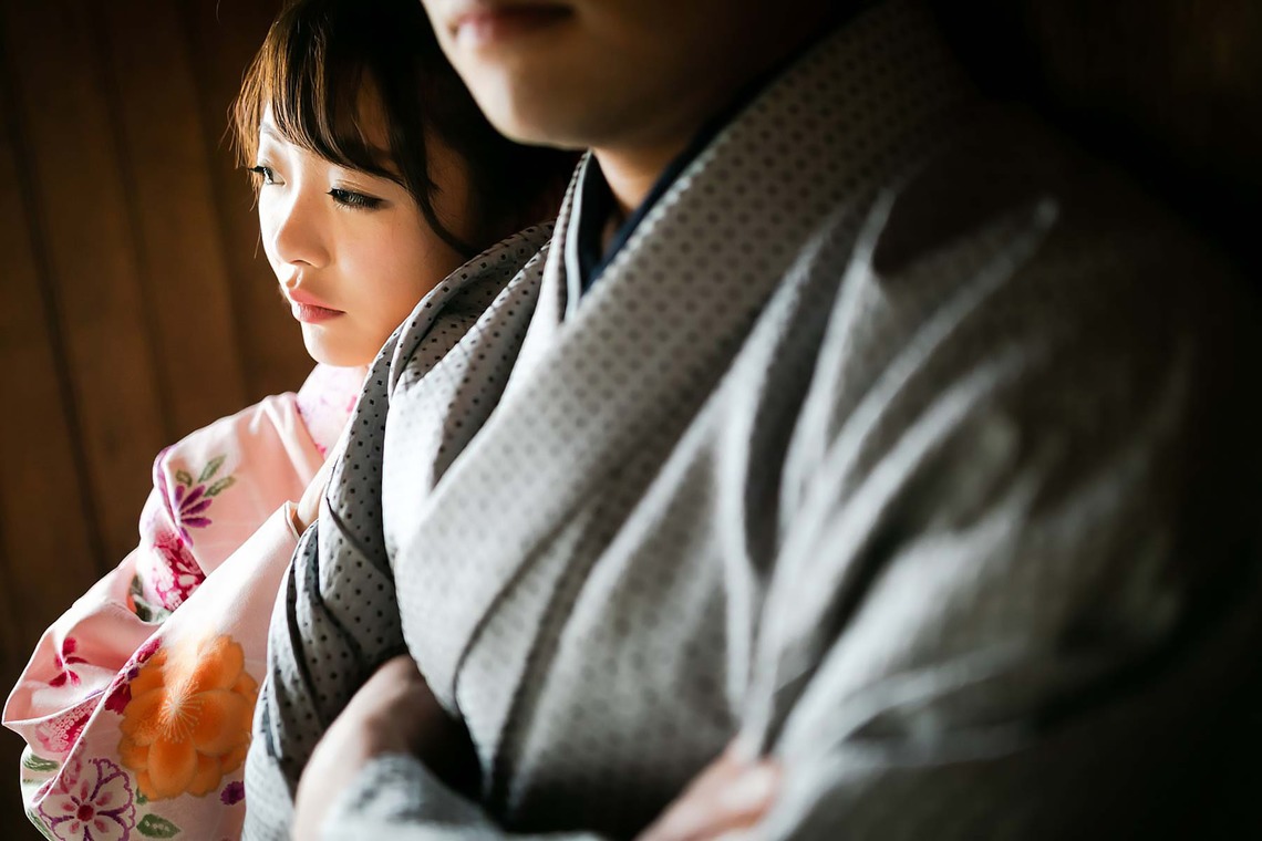 APKが撮影したハネムーンフォトのアルバム「カジュアル着物で桜ロケーション撮影　2019年4月」