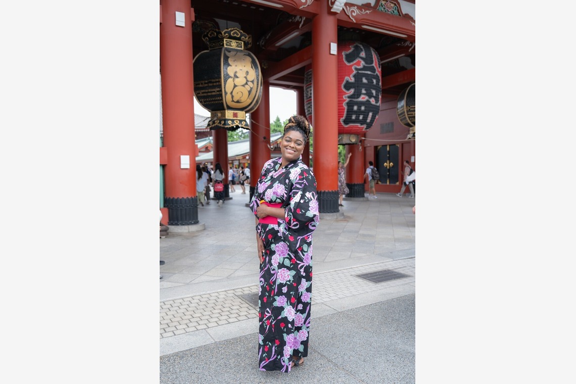 Photography_KanaUが撮影した「浴衣の外国人観光客（浅草）」の写真