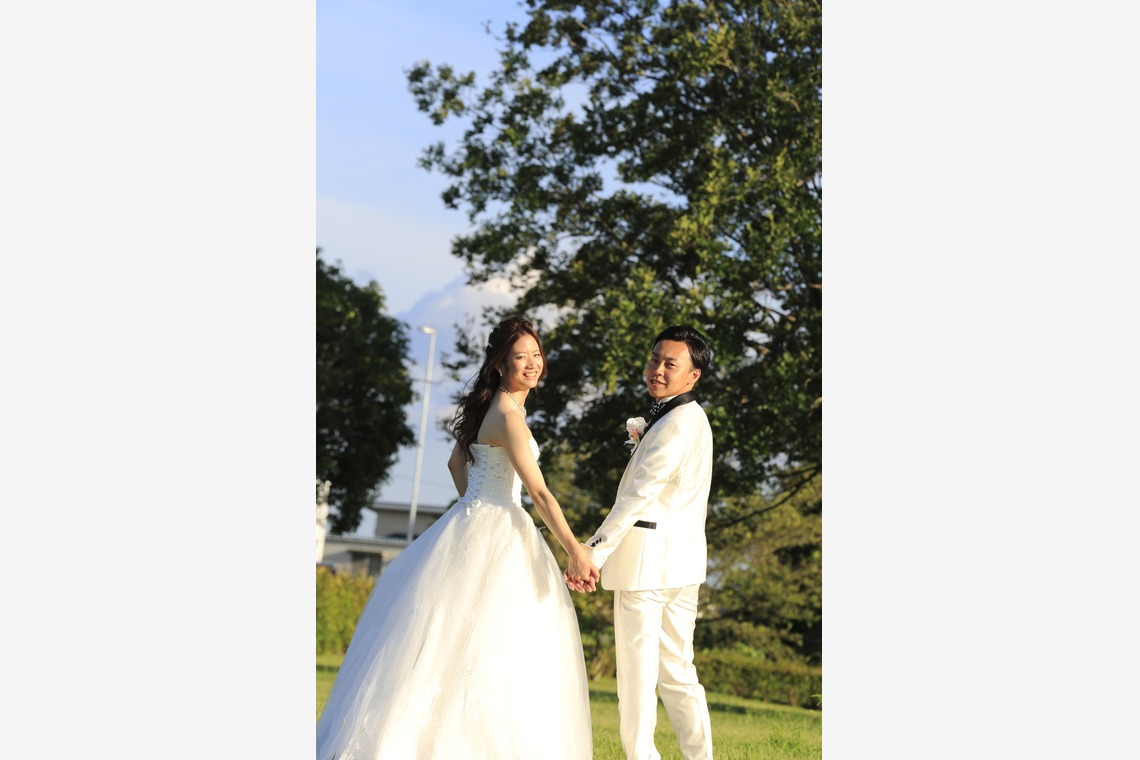 ウェディングMuskatDue (山田隆)が撮影した「岐阜県岐阜市、近くの公園」の写真