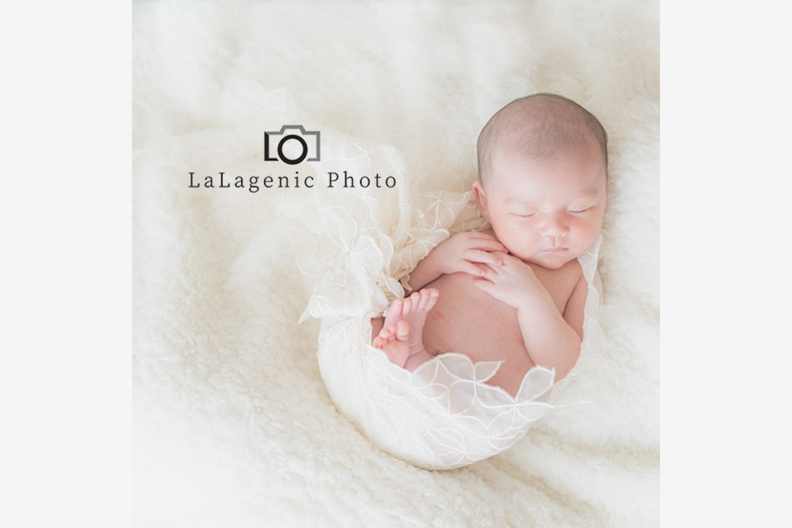 LaLagenic Photoが撮影した「ニューボーンフォト」の写真