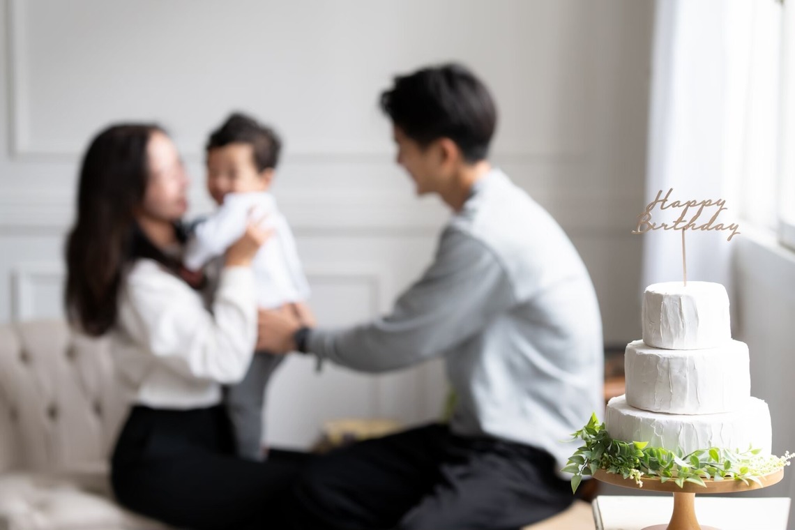 株式会社VISTA / VISTA Photographyが撮影したスタジオ撮影/マタニティフォト/ニューボーンフォト/家族写真の出張撮影/七五三フォト/お宮参り/学校行事のアルバム「バースデーフォト」