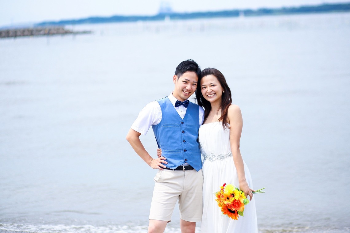 加倉井 規晃が撮影した「ロケーション・前撮り・公園・海」の写真