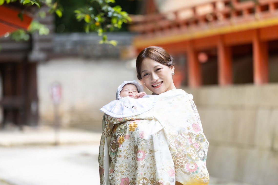 株式会社Ervaが撮影した「お宮参り撮影（石清水八幡宮）」の写真