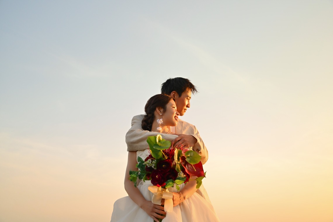 STUDIO RADIUSが撮影した「神奈川県城ヶ島 ウェディングフォト」の写真